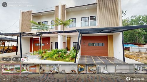 Mahakam West Park Rumah Cluster Mewah Pekanbaru
